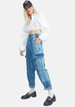 BDG Color Block Blaine Skate Jeans Bottoms