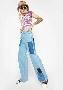 Budget π€© BDG Bottoms Patchwork Pudde π Jeans π 6 BDG Bottoms Patchwork Pudde Jeans