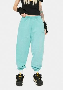 BDG Bottoms Turquoise Jogger Sweatpants