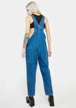 Outlet π₯ BDG Jumpsuits & Rompers Albie Denim Dungarees π 7 BDG Jumpsuits & Rompers Albie Denim Dungarees