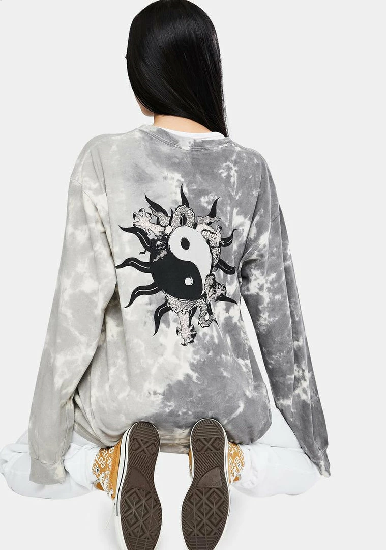 Discount π BDG Yin Yang Tie Dye Graphic Tee π 1 BDG Yin Yang Tie Dye Graphic Tee