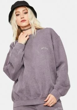 BDG Lilac Crewneck Sweatshirt