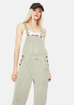 BDG Jumpsuits & Rompers Sage Green Corduroy Overalls