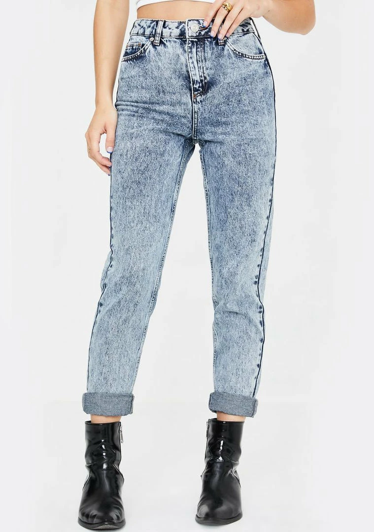 Deals π₯° BDG Acid Washed Mom π Jeans π 1 BDG Acid Washed Mom Jeans
