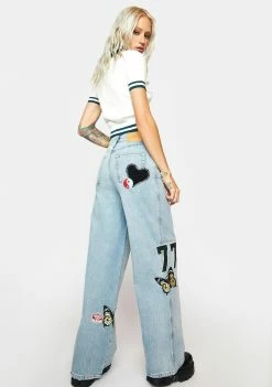 BDG Patches Puddle Jean
