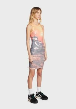 Best Pirce π BDG π Shirt π Dress Polarised Print Tank Mini π Dress β€οΈ 6 BDG Shirt Dress Polarised Print Tank Mini Dress