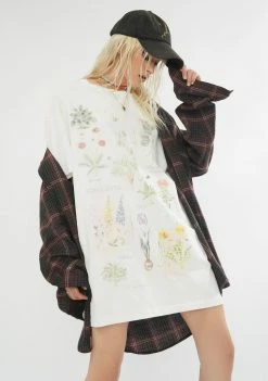 BDG Fox Gloves Dad Tee Tops