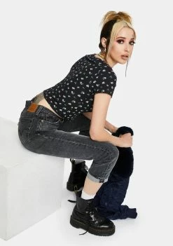 Outlet π₯° BDG Ditsy Floral Print Crop Top Tops π 7 BDG Ditsy Floral Print Crop Top Tops