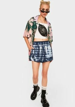 New π BDG Tie Dye Poplin Jogger Shorts π 7 BDG Tie Dye Poplin Jogger Shorts