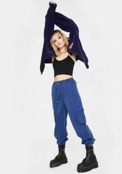 BDG Bottoms Raff Baggy Cuffed Cargo Pants
