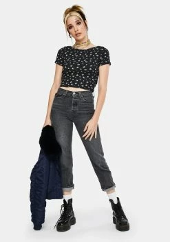 Outlet π₯° BDG Ditsy Floral Print Crop Top Tops π 6 BDG Ditsy Floral Print Crop Top Tops