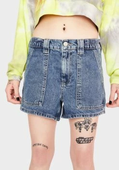 BDG Denim Skate Shorts