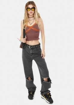 Flash Sale π BDG Tops Alice Cross Cami β€οΈ 6 BDG Tops Alice Cross Cami