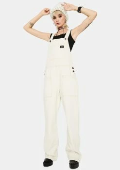 BDG Jumpsuits & Rompers Twill Patch Pocket Dungarees