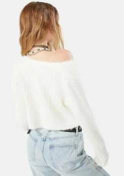 BDG Rochelle Fluffy Cardigan Tops
