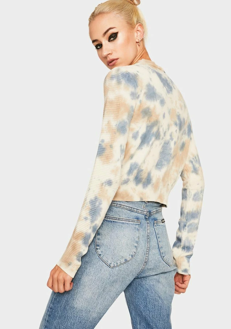 Top 10 β€οΈ BDG Tops Tie Dye Textured Cropped Sweater π 4 BDG Tops Tie Dye Textured Cropped Sweater