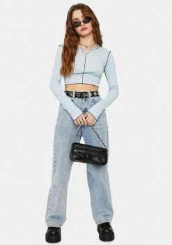 BDG Babylock Cut Out Top