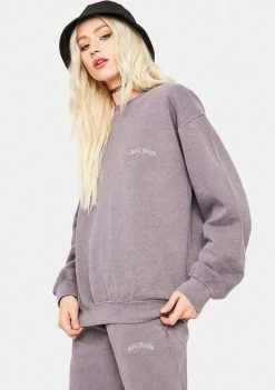 BDG Lilac Crewneck Sweatshirt