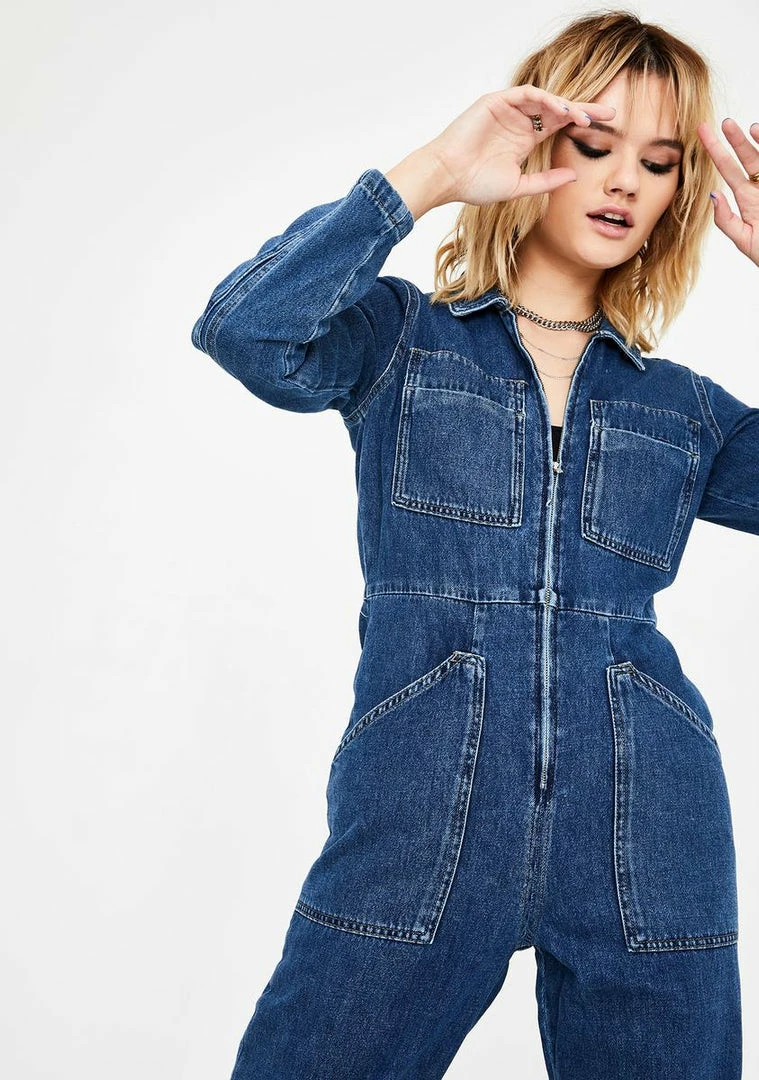 Best Sale π BDG Denim Workwear Jumpsuit Jumpsuits & Rompers π 2 BDG Denim Workwear Jumpsuit Jumpsuits & Rompers
