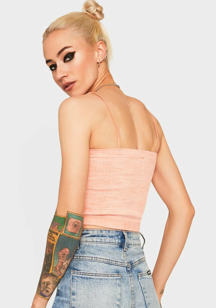 Coupon 🔔 BDG Tops Orange Bungee Strap Tube Top ❤️ 4 BDG Tops Orange Bungee Strap Tube Top