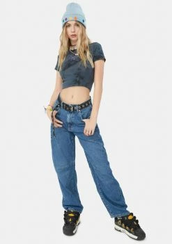 Flash Sale 𧨠BDG Open Your Mind Baby Tee π₯° 6 BDG Open Your Mind Baby Tee