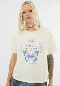 BDG Take It Slow Graphic Tee Tops