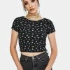 BDG Ditsy Floral Print Crop Top Tops
