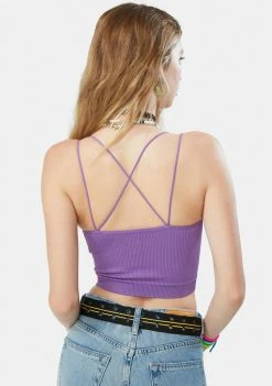 Outlet π€© BDG Strappy Back Crop Cami π 7 BDG Strappy Back Crop Cami