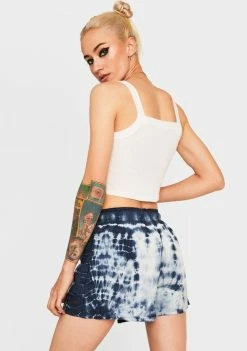 New π BDG Tie Dye Poplin Jogger Shorts π 8 BDG Tie Dye Poplin Jogger Shorts