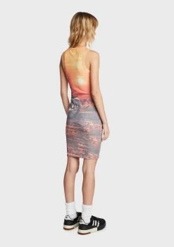 Best Pirce π BDG π Shirt π Dress Polarised Print Tank Mini π Dress β€οΈ 7 BDG Shirt Dress Polarised Print Tank Mini Dress