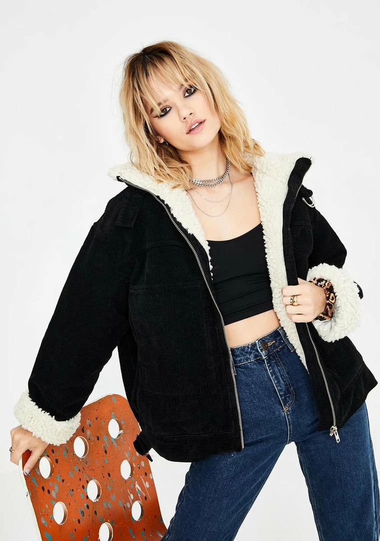 Best Sale βοΈ BDG Corduroy Sherpa Lined Utility Jacket π 1 BDG Corduroy Sherpa Lined Utility Jacket