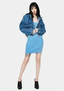Budget β¨ BDG Patch Pocket Crop Denim Jacket π 6 BDG Patch Pocket Crop Denim Jacket
