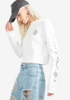 BDG Inner Empathy Waffle Knit Tee Tops