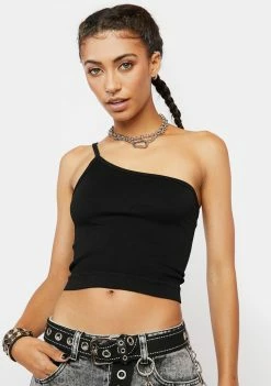 Front Page 33 BDG Tops One Shoulder Tank Top