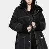 BDG Black Dylan Donkey Denim Jacket Outerwear