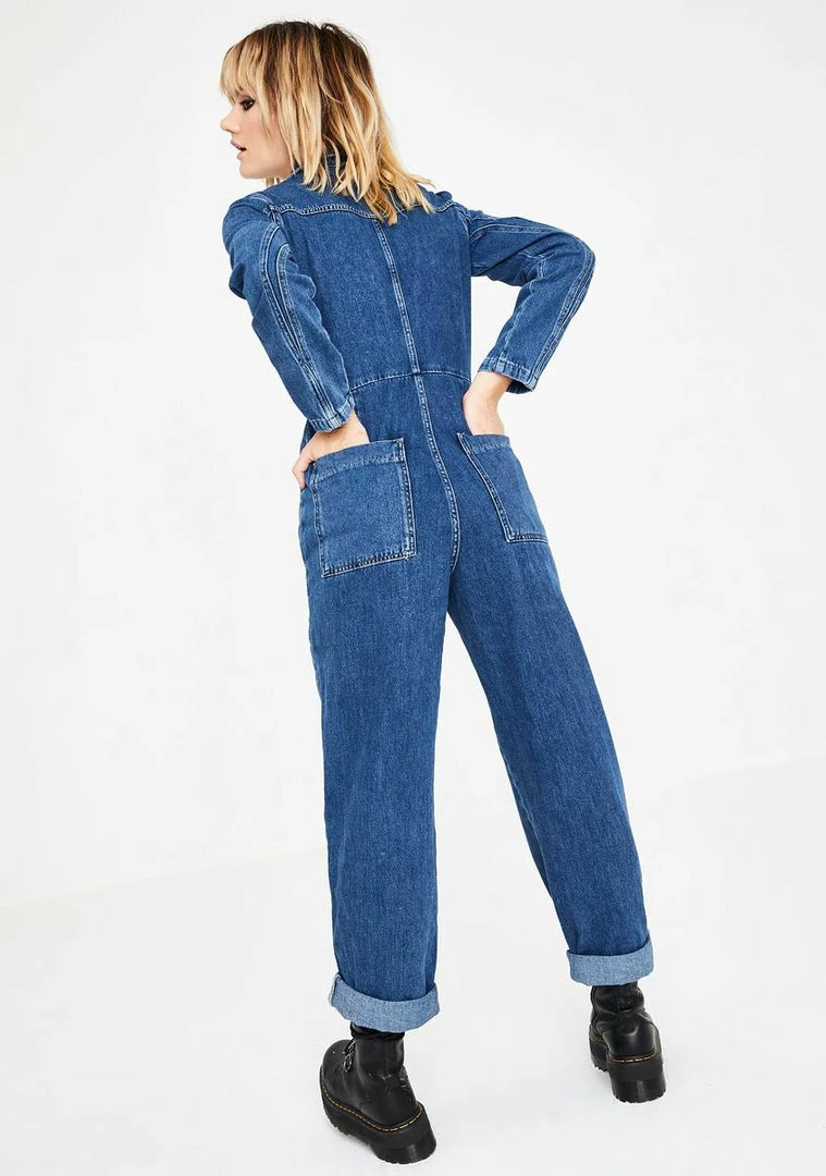 Best Sale π BDG Denim Workwear Jumpsuit Jumpsuits & Rompers π 4 BDG Denim Workwear Jumpsuit Jumpsuits & Rompers