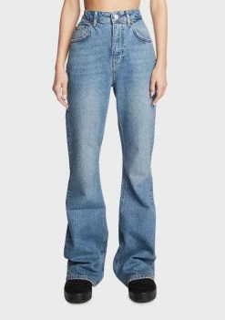 BDG Vintage Distressed Flares Bottoms