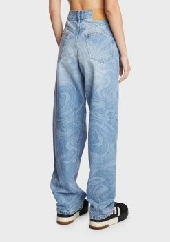 BDG Laser Print Boyfriend Jeans