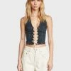 BDG Denim Halter Top