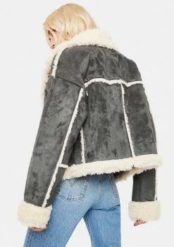 Coupon β€οΈ BDG Outerwear Faux Suede Shearling Jacket π 7 BDG Outerwear Faux Suede Shearling Jacket