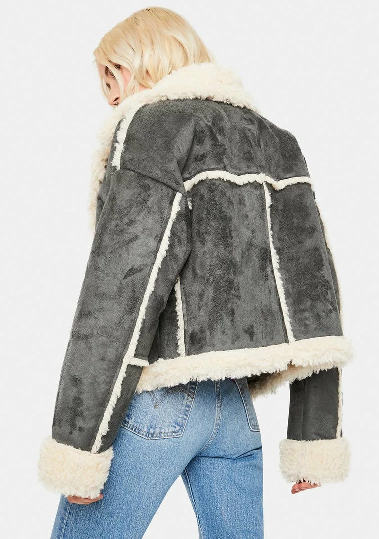 Coupon β€οΈ BDG Outerwear Faux Suede Shearling Jacket π 4 BDG Outerwear Faux Suede Shearling Jacket