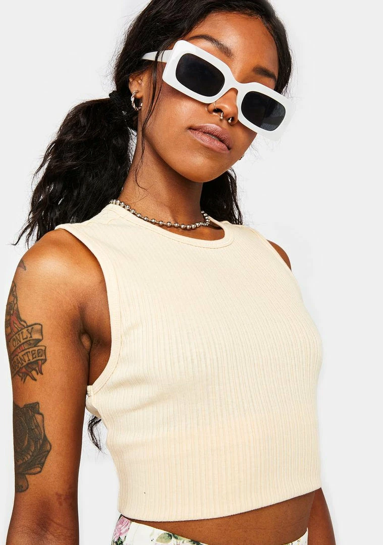 Best reviews of β¨ BDG Sand Amelia Rib Tank Top Tops π 2 BDG Sand Amelia Rib Tank Top Tops