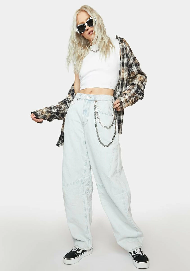 Top 10 π BDG Logan Barrel Leg Jean Bottoms π 2 BDG Logan Barrel Leg Jean Bottoms