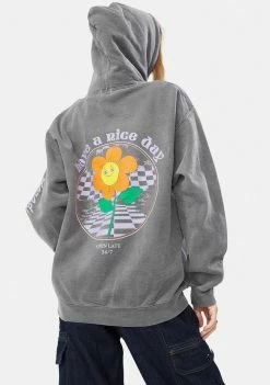 BDG Have A Nice Day Graphic Hoodie