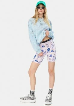 BDG Tops Lotus Soul Crewneck