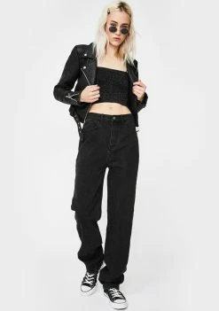 Flash Sale π BDG Tops Black Bungee Strap Tube Top π 6 BDG Tops Black Bungee Strap Tube Top