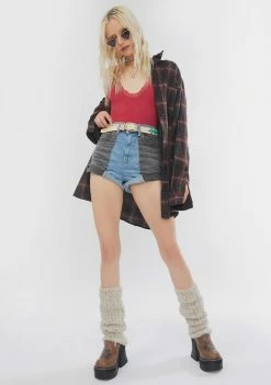 Deals π BDG Tops Gigi Lace Ribbed Bodysuit π₯° 6 BDG Tops Gigi Lace Ribbed Bodysuit