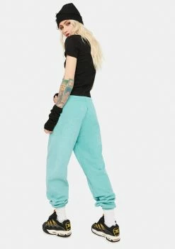 Best Sale π BDG Bottoms Turquoise Jogger Sweatpants π 7 BDG Bottoms Turquoise Jogger Sweatpants