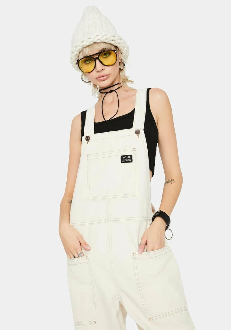 Wholesale π BDG Jumpsuits & Rompers Twill Patch Pocket Dungarees 𧨠2 BDG Jumpsuits & Rompers Twill Patch Pocket Dungarees