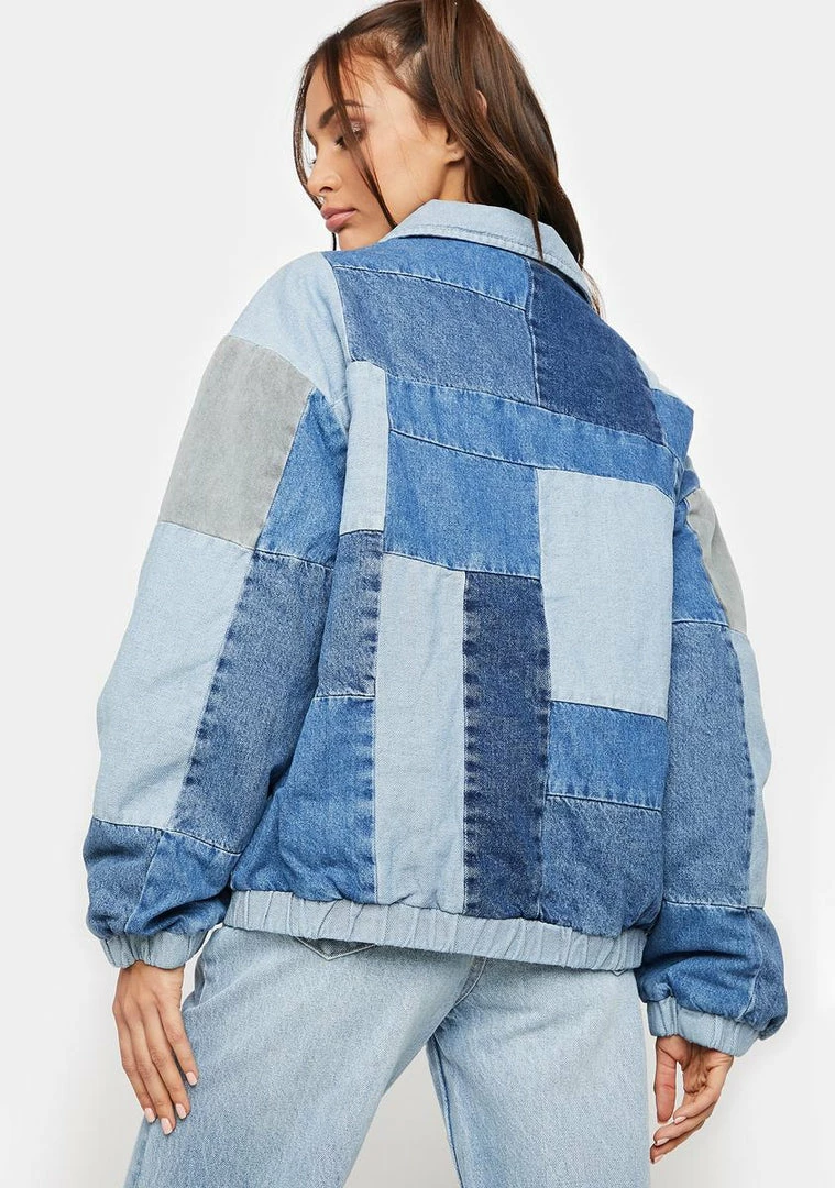Wholesale π BDG Billy Patchwork Denim Jacket π 4 BDG Billy Patchwork Denim Jacket